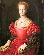 Agnolo Bronzino Lucrezia Panciatichi oil